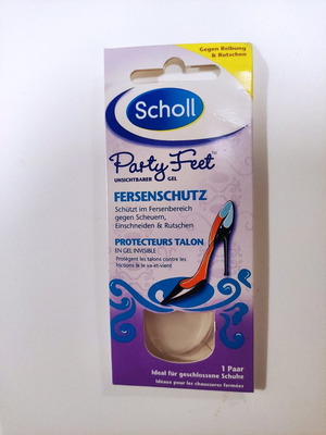 Scholl Party Feet защитен силиконов гел 2 броя запечатан