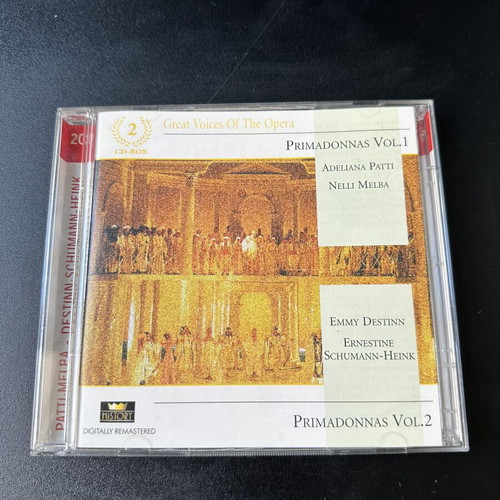 Great Voices of the Opera Primadonnas Vol. 1 & 2 2 CD Box