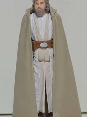 Hasbro Star Wars Luke Skywalker Jedi Master Force Link figure used