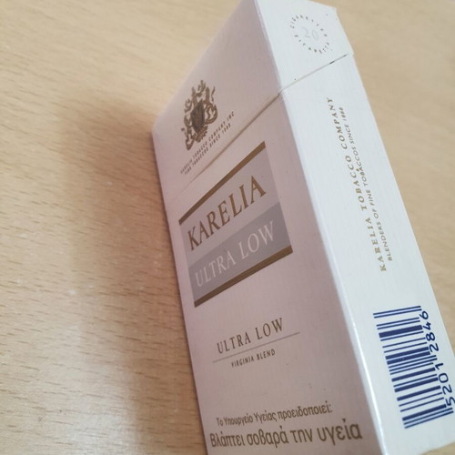 Karelia Ultra Low 20 Pack New Collectible Cigarettes