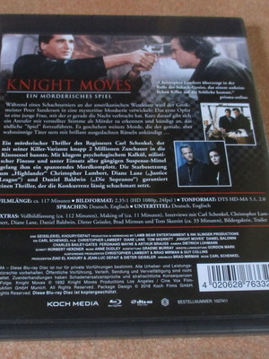 Knight Moves (1992) Carl Schenkel - Koch Blu-ray region B