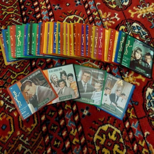Collectible DVD series set 58 discs 1960s with Greek subtitles