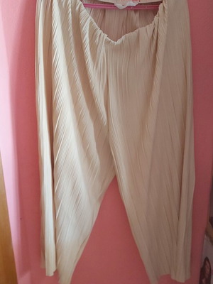 Primark Summer Plus Size Pants beige, like new, size 46