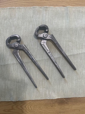 Carpenter's pincers RSC 200 F used, set of 2