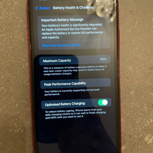 Iphone XR 64GB like new, red with case and pouch