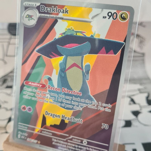 Pokemon Drakloak Ascended Heroes Illustration Rare card new