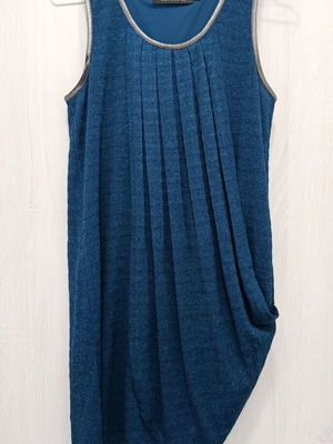 Mini dress Mina UK like new, blue and green