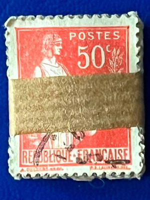 Cérès 50c French stamps like new, pack of about 50