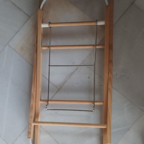 Mothercare bassinet with stand and handmade covers like new