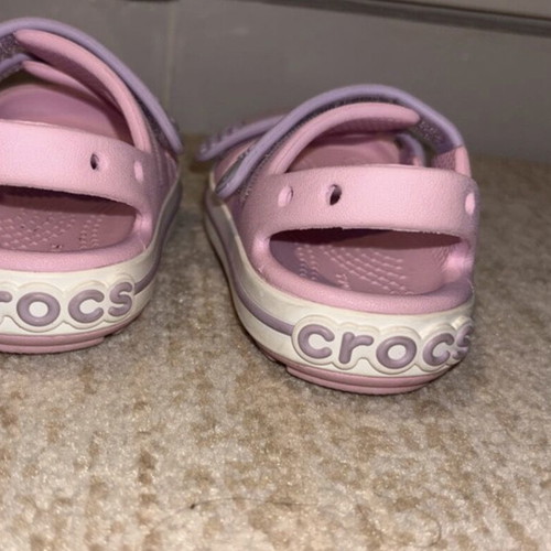 Crocs baby size 20 EU like new, lilac pink