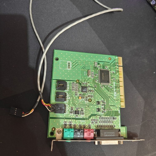 Creative Sound Blaster PCI 128 sound card ES1371/ES1373 with CD audio cable