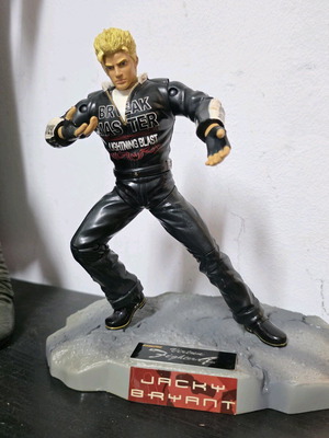 Jacky Virtua Fighter 4 Sega 2002 action figure used, 7" Series 3