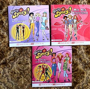 Totally spies παιδικά dvd 3 ιστορίες
