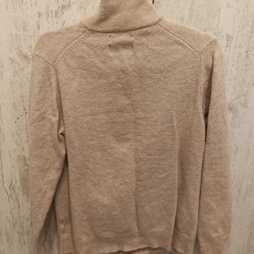 Marron men's knitted cardigan XXL used, beige, premium quality