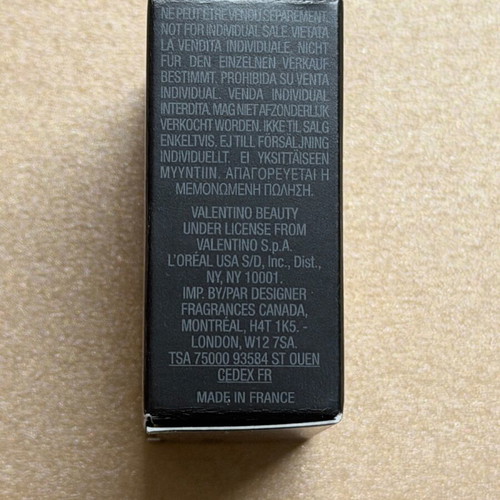 Valentino Uomo Vendetta Eau de Parfum mini bottle
