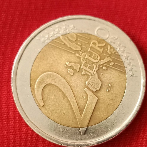 Collectible rare 2 euro coin like new, Athens 2004 Olympic Games