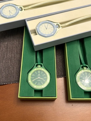Audemars Piguet x Swatch Royal Pop watch, green and blue