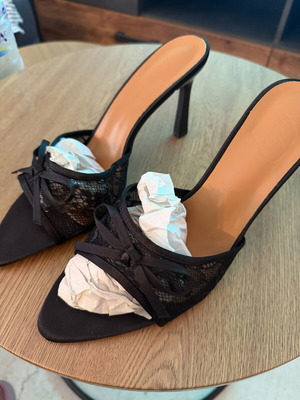 Shein black mules shoes size 42