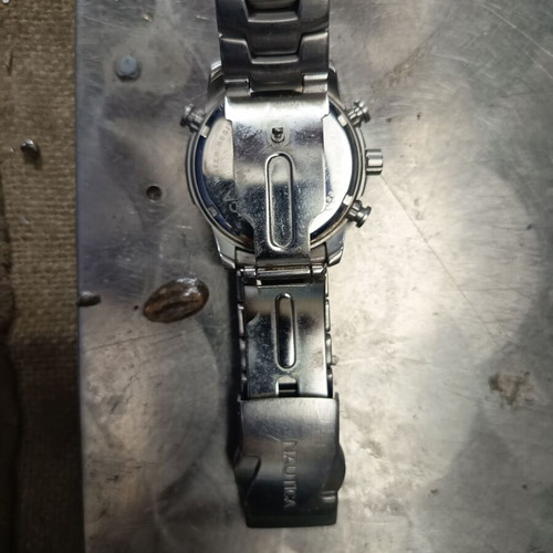 Nautica steel watch used