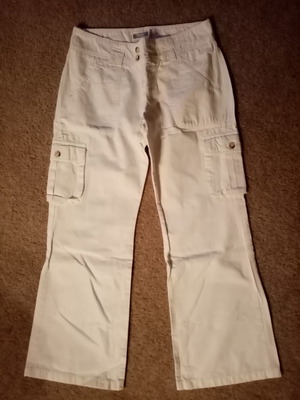 Stefanel white pants medium like new