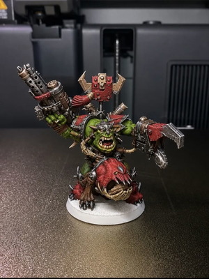 Ork Warboss Waaaghboss miniature new, Warhammer 40k