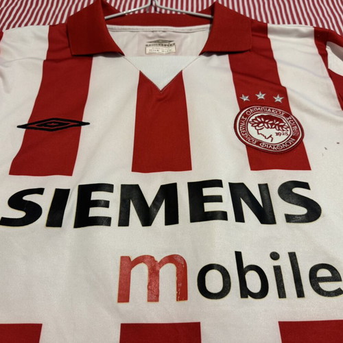Olympiacos jersey numbered, used with wear