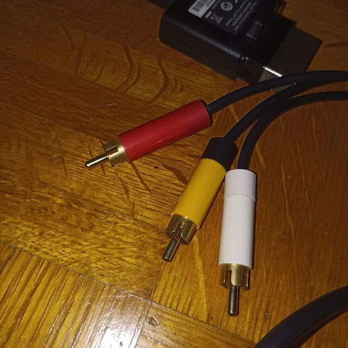 Xbox 360 SCART to RCA cable with 2 extra SCART adapters