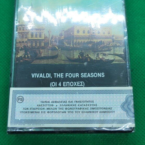 Vivaldi 4 Seasons cassette new, sealed, classical