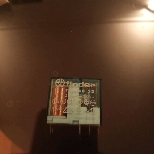 Finder 40.52 micro relay 48V DC/5A like new, pack of 2