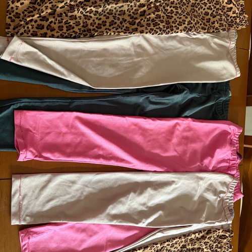 Sports leggings used, pack of 6 for ages 6-9