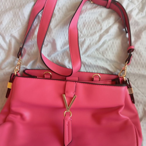 Mario Valentino pink shoulder bag