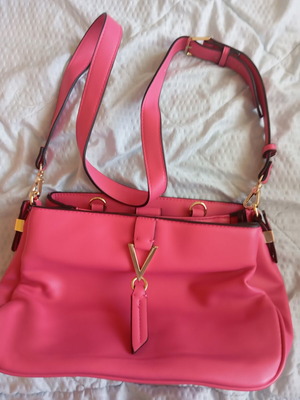 Mario Valentino pink shoulder bag