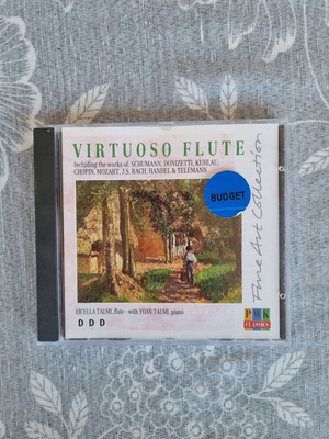Virtuoso Flute CD like new, classical music by Er'ella Talmi & Yoav Talmi