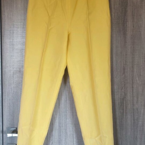 Karouzos yellow pants like new, sizes S and M