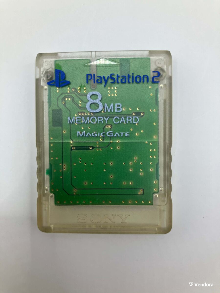 Ps2 Graphics Card PlayStation 2 PS2 Memory Card 8MB used,… - € 18,00 - Vendora.cy