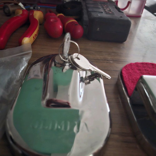 Olimpia security glass lock new
