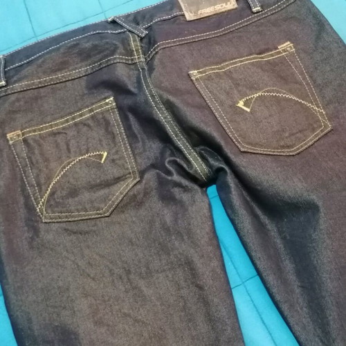 Freesoul jeans new, black with gold, size 30