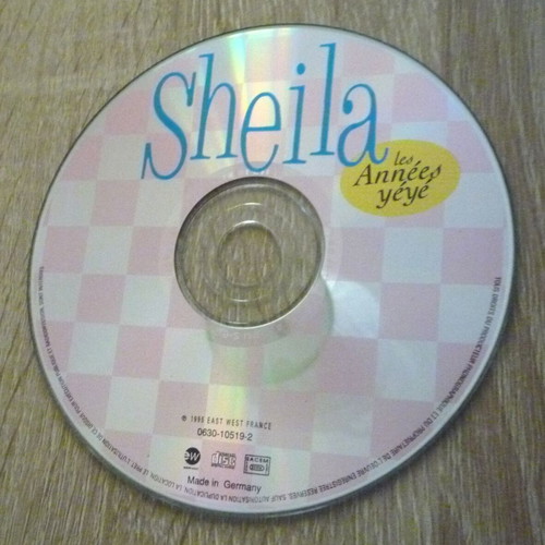 Les Annees YeYe Sheila CD used, disc and covers only without case