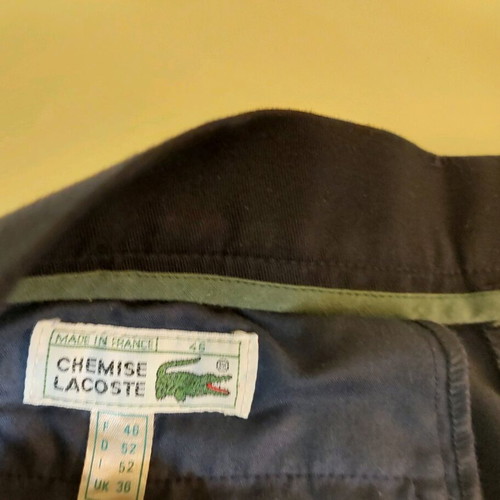 Lacoste men's dark blue pants size 46 like new