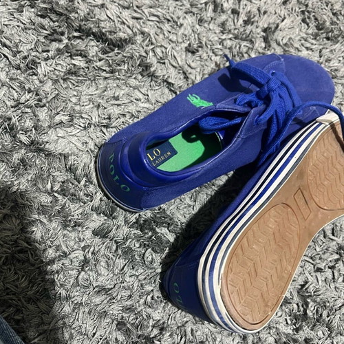 Polo Club men's shoes used, blue, size 45