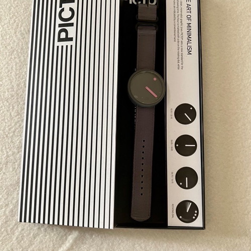 Picto watch new with box and protective stickers