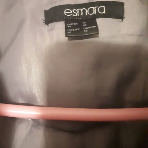 Esmara women's sleeveless waterproof vest used, gray, size EU 44