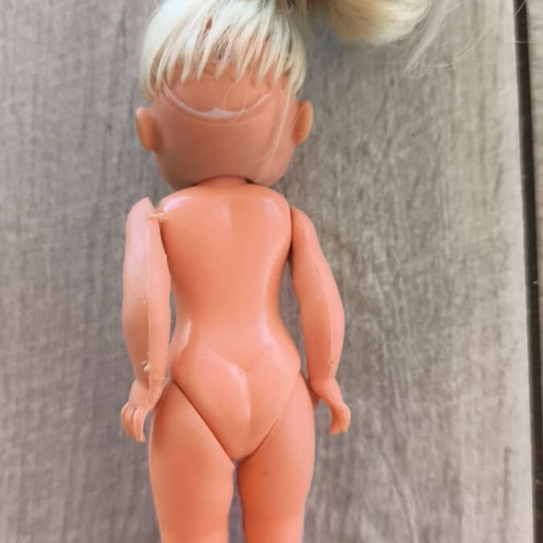 Vintage plastic doll 18 cm
