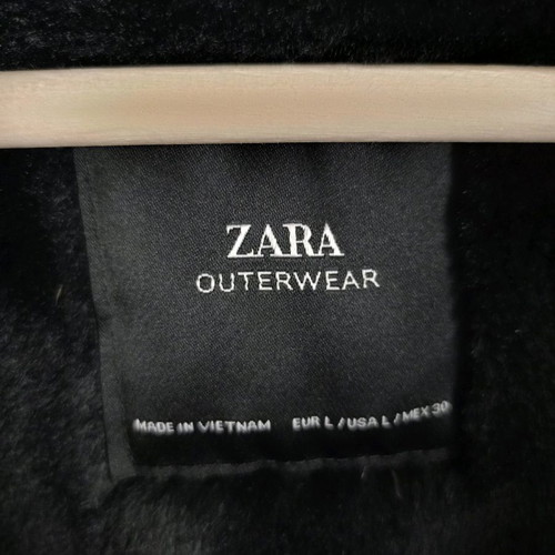 Winter jacket Zara used, black, size M
