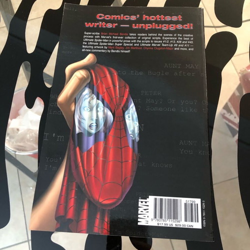 Ultimate Spider-Man Scriptbook used, Brian Michael Bendis