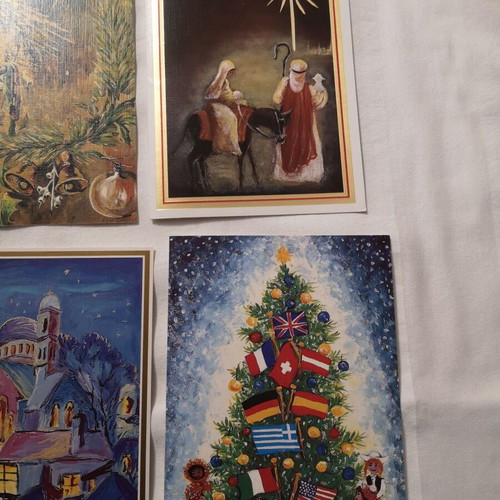 Christmas cards pack 15 large and 5 small new