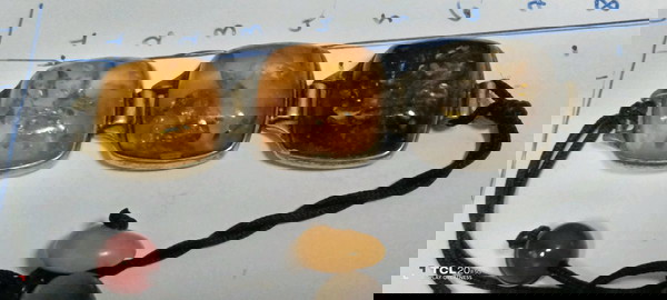 Βραχιόλι κεχριμπάρι με ασημί και ορυκτές πετρες