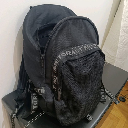 Black backpack used