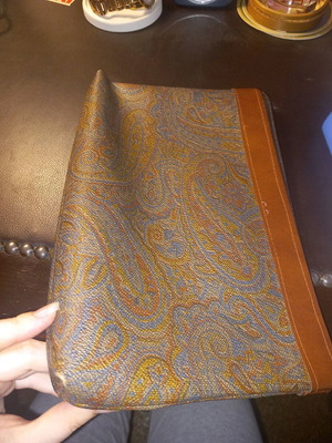 Wallet bag like new brown