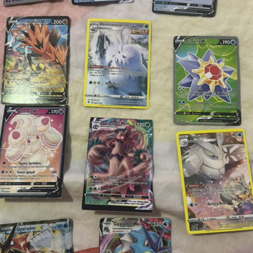 Starmie V Full Art Card Astral Radiance like new